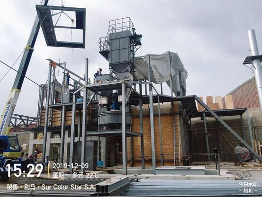PLC Control Lò sấy natri silicat / Nhà máy sản xuất natri silicat